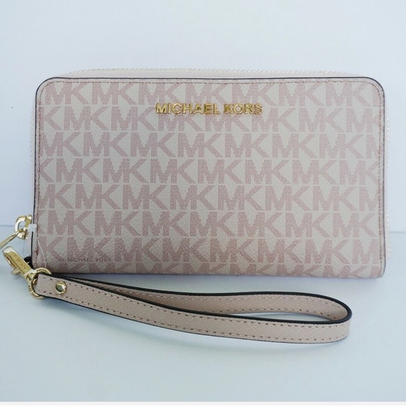 MK Jet Set Travel Large Phone Case Wallet - Picture 5 of 5